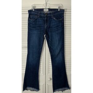 Current/Elliot The Flip Flop Jean ‎ Bedford Frayed Hem Size 28